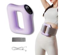Multifunctional Full-Body Fascia Ring, Full Body Massager, Ergonomic Electric Fascia Massager, Adjustable Massage Modes, Fat Burning and Shaping (Purple)