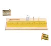 Multifunctional Household Sewing Tool - Ruler Holder, Wooden DIY Sewing Ruler For Quilting Crafts, Fabric Measuring Guide