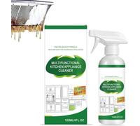 Multifunctional Kitchen Appliance Cleaner 120ml,Nettoyant Enzymatique,Multi-Purpose Heavy Duty Degreaser,Spray For Range Hoods And Stovetop Oil,Grime Remover For Kitchen Cleaning