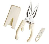 Multifunctional Labor-saving Kitchen Shear,Spring Assisted Kitchen Scissors with Detachable Cover,Multifunctional Duty BBQ Meat Shear,for Chicken BBQ Vegetable (1Pc)