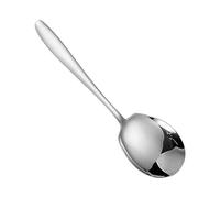 Multifunctional Large Serving Spoons - Ergonomic Handle Silverware Utensils Set For Kitchen, Weddings, Parties, Family Dining Use | Easy Servings Support, Comfortable Grip Handling, Durable g Con