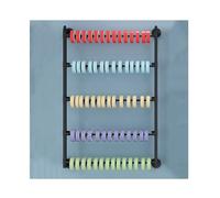 Multifunctional Metal Towel Rack Silk Scarf Holder Home for Clothes & Accessories Retail Display Stand (White 80x90cm)
