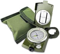 Multifunctional Military Compass,Hiking Compass With Carry Bag,Professional Waterproof And Spreading Waterproof Navigation Compass For Camping Hiking