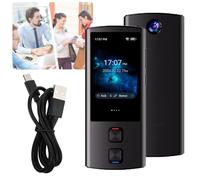 Multifunctional Portable Translator, Language Translator Device, Voice/Text Bidirection Word Translators, 138 Languages Online/15 Offline Translators For business And Learning (Gray)