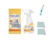 Multifunctional Powerful Kitchen Foam Cleaner, Kitchen Degreaser Heavy-Duty Grease Remover for Stove, No-Rinse Formula for Oven, Stove & More (1Pack)