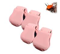 Multifunctional Rod Holder - Portable Beach Fishing Rod Holderrod Holders, Auto Fixed Fish RodClips, for Various Sizes Fishing Pole (Pink)