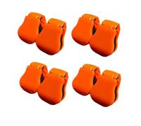 Multifunctional Rod Holder, Surf Fishing Pole Holders Carrier Ground, Portable Beach Fishing Pole Holder for Ground, for Various Sizes Poles (4 Orange)