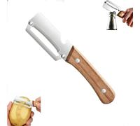 Multifunctional Vegetable Peeler, Stainless Steel Vegetable Peeler, 2 in 1 Zero Snag Wooden Handle Opener,Kitchen for Potato,Carrot,Pumpkin (1pc)