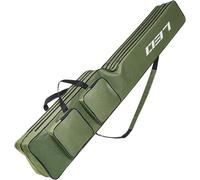 Multifunctional Waterproof Fishing Rod Bag, 130 Cm/51.2 Inch Double Layer Large Capacity Fishing Rod Bag Versatile Folding Fishing Bags For Fishing Lovers