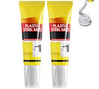 Multifunctional Waterproof White Caulk with Scraper, Silicone Caulk, White Caulking Silicone Waterproof, for Kitchen Bathroom, Stronger Adhesion WhiteCaulk for Window Toilet Sink (2)