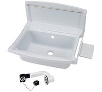 Sanit Bassin Multiset 60005B60099 fonctionnel en granit avec crédence