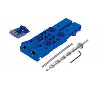 Kreg - Gabarit Pocket Hole Jig XL trous extra larges, kit (foret étagé, douille, embout, adaptateur)
