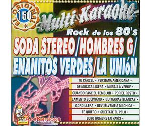 MultiKaraoke: Soda Stereo/Hombres G/Enanitos Verdes/La Union (Karaoke CDG)