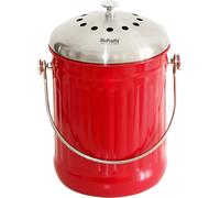Multikraft Seau pour Déchets Organiques BioProffa - 5 L - Rouge