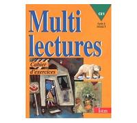 Multilectures CE1 - Cahier d'exercices Edition 1998 - Martine Géhin - Istra - broché - Scolaire / Universitaire