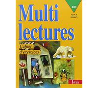 Multilectures, CE1, cycle 2, niveau 3. Cahier d'exercices