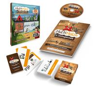 Multimalin Conjugaison Imparfait, Passé Composé, Passé Simple: Coffret Avec Un D'apprentissage, 2 Jeux De 48 Cartes Et Un Dvd