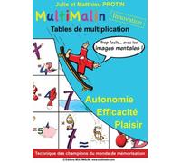 Multimalin Tables de multiplication: Pack le cahier d'apprentissage + le jeu de 56 cartes