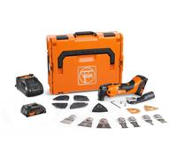Multimaster 18V AMM 500 PLUS Top + 2 batteries 2 Ah AMPShare + chargeur + coffret L-BOXX - FEIN - 71293864000