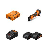 Multimaster AMM 500 PLUS AS + 2 batteries ProCore 18V 4 Ah AS + 1 chargeur GAL 1880 CV AS FEIN