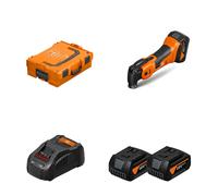 Multimaster AMM 700 MAX AS + 2 batteries GBA 18V 4 Ah AS + 1 chargeur GAL 1880 CV AS FEIN