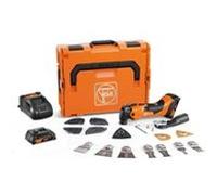 Multimaster FEIN 71293864000 - 18V AMM 500 PLUS Top avec 2 batteries 2Ah - chargeur rapide et coffret L-BOXX G