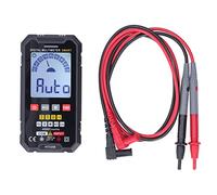 Multimètre à affichage numérique, testeur de tension AC DC de haute précision, compteur de résistance pour les tests électroniques, matériau ABS, taille compacte