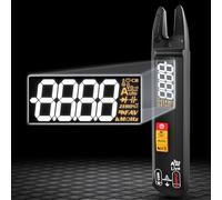 Multimètre à pince numérique, affichage Rechargeable, testeur électronique de température Hz sans Contact