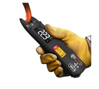 Multimètre à pince numérique U1, rechargeable, avec affichage, 6000 mesures automatiques de courant, tension, fréquence et température, sans contact, testeur électronique(BSIDE U0 bag)