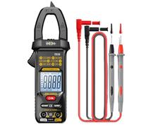 Multimètre à Pince,Testeur CA Intelligent 4000 Points,Multimètre Numérique à Affichage Numérique et Plage Automatique pour Courant Tension Électrique Automobile - Pour Tension Courant DC AC Atelier Ma