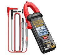 Multimètre à Pince - Testeur Électrique Intelligent 4000 Points | Multimètre à Pince Anticalorie Affichage Digital | Pour Tension Courant DC AC Atelier Maison Garage Électricien