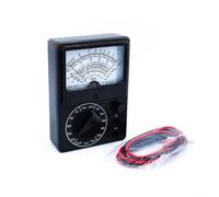Multimètre analogique compact MF15 avec affichage de bobine mobile pour une mesure précise du courant de tension CC AC et de la résistance pour une utilisation idéale pour les laboratoires étudiants