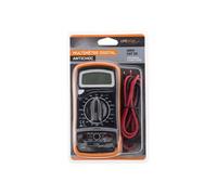 Zenitech Multimètre 161072 Antichoc CAT III 600V Orange (noir)