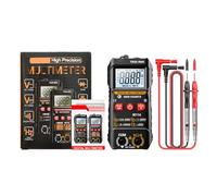 Multimètre automatique, multimètre intelligent - Multimètre à débit automatique de 4000 comptes,Détecteur de tension sans contact, multimètre testeur électrique pour test de diode NCV de résistance au