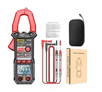 Multimètre de résistance de courant, capacité de diode, testeur de cycle de service, 6000 comptes, diffusion vocale, pince multimètre numérique