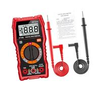Multimètre de tension portable, appareil de diagnostic pour examen des appareils, écran rétroéclairé, lecture de continuité de diode de résistance de courant alternatif, boîtier ABS portable, compteur