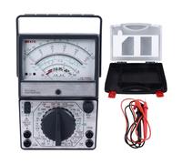 Multimètre de type pointeur Multimètre analogique de haute précision Protection anti-brûlure pour usage industriel domestique Matériau ABS Compact Portable