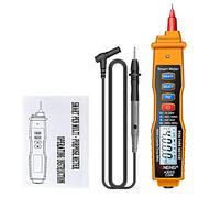 Multimètre de Type Stylo NCV, Testeur NCV Multifonction Sans Contact 0-600V CA/CC Tension/Résistance/Capacité/Hz/Testeur Avec Lampe Torche, pour Tests Électriques, Circuits Domestiques