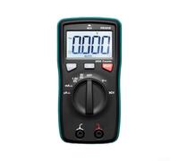 Multimètre Digital ABS Léger pour Électricien(FR101E) | Auto-ranging 4000 counts, compact 13x7x4cm, pour ideal for quick repairs, lightweight ABS body