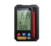 Multimètre Digital avec Détection Live et pour alarme Sonore(933) | Diffusion vocale pour temps réel, détection fil sous tension, mode mains libres, écran large, pour alarme sonore intégrée