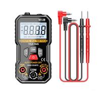 Multimètre Digital Écran LCD Rétroéclairé Multimètre Digital | 6000 counts, auto-ranging, AC/DC voltage, current, resistance, capacitance, diode test, compact ABS body