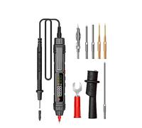 Multimètre digital Multimètre Numérique Intelligent 6000 Comptes Détecteur De Tension De Haute Précision Sans Contact Stylo Gamme Automatique Testeur De Capacité OHm NCV ( Color : ZL12B Accessory 2 )