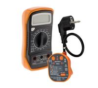Multimètre digital + testeur de prise - Zenitech