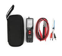 Multimètre intelligent double mode numérique AC DC détecteur de tension testeur multifonction portatif pour électriciens professionnels ingénieurs techniciens plastique noir