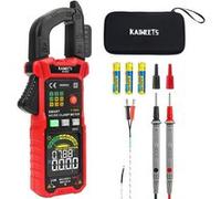Multimètre Kaiweets Multimètre KC602 Pince multimètre numérique intelligente 6000 comptes True-RMS Gamme automatique