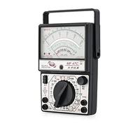 Multimètre Mécanique, Multimètre À Pointeur Analogique Mf47, Compteur de Tension/Courant/Résistance/Capacité Ac/Dc Avec Buzzer Anti-Brûlure (0-2500V, 0-10K Ohm, 0-10A)