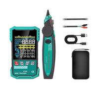 Multimètre multifonction pour réseaux - Dispositif de mesure de tension pour réparation domestique et extérieur - Testeur POE pour l'entretien des réseaux