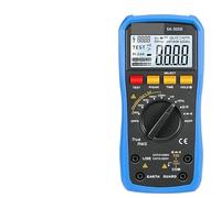 Multimètre numérique 2 en 1, mégohmmètre, mesure de la résistance d'isolement, 50 GΩ, 2500 V, terre, voltmètre