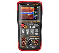 Multimètre numérique 25 000 points avec écran TFT de 2,4" et imagerie thermique infrarouge, testeur de courant de tension AC/DC, compatible avec le mode oscilloscope