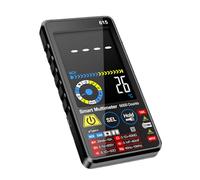 Multimètre numérique 6000 comptes - Compteur électrique à portée automatique - Rechargeable - Ne brûle pas - Pour une utilisation sûre